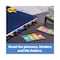 Post-It Assorted 1" Wide Tabs with Dispenser, Aqua, Pink, Violet, Yellow, PK88 686-AYPV1IN - alternate 2